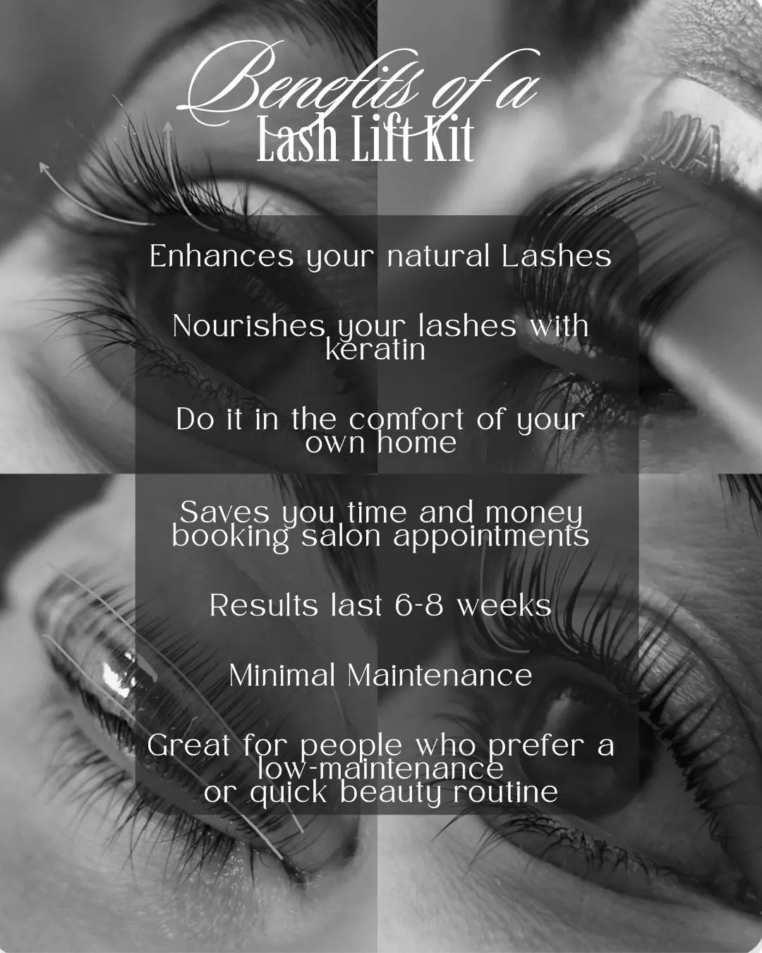 education text, benefits of a lash lift kit