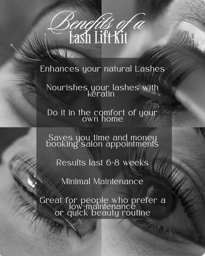 education text, benefits of a lash lift kit