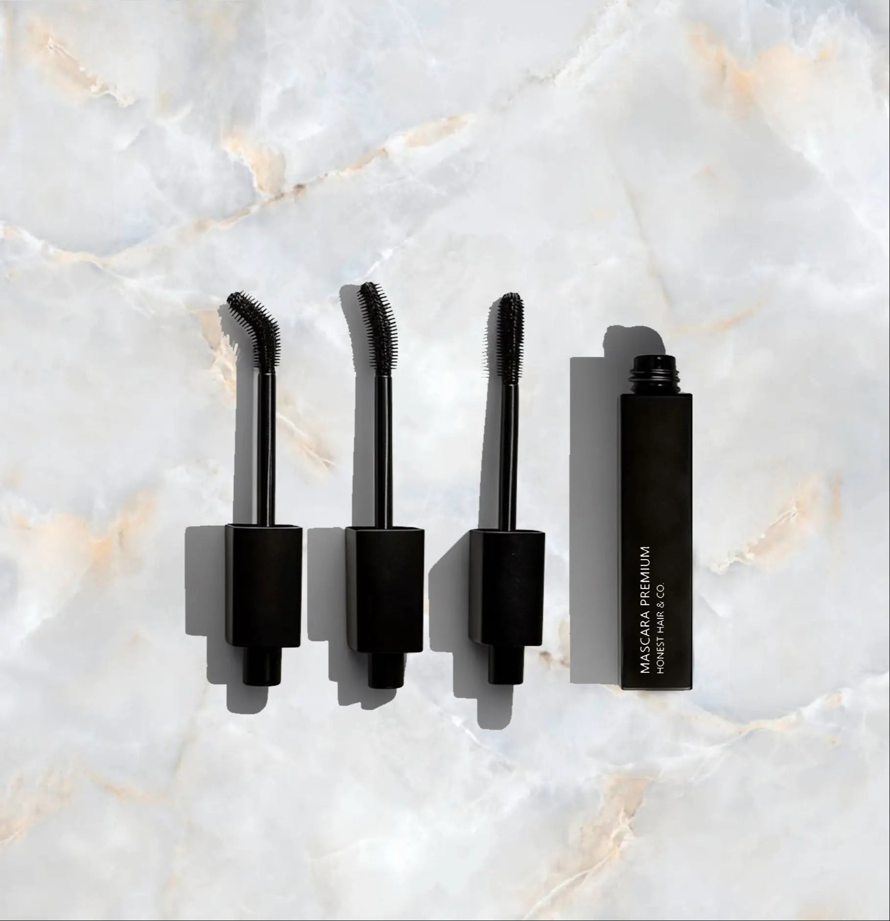 High performance mascara with growth serum and waterproof finish 